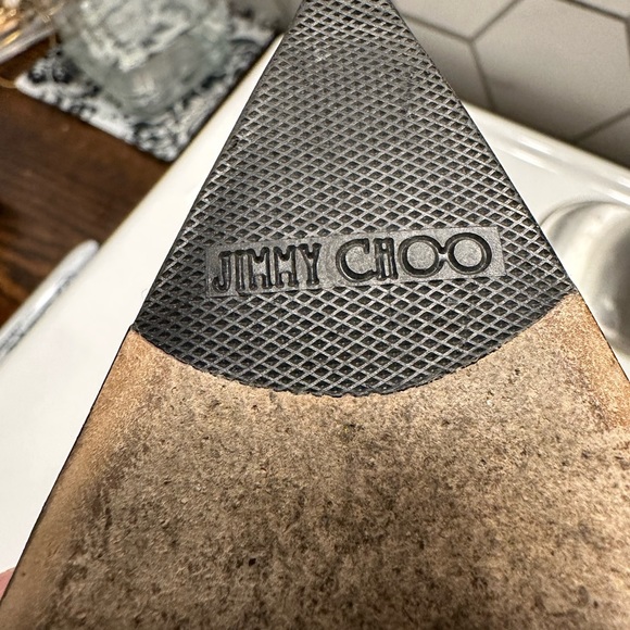 A stunning pair of Jimmy Choo ‘Kay’ booties Gently used . - Picture 4 of 9